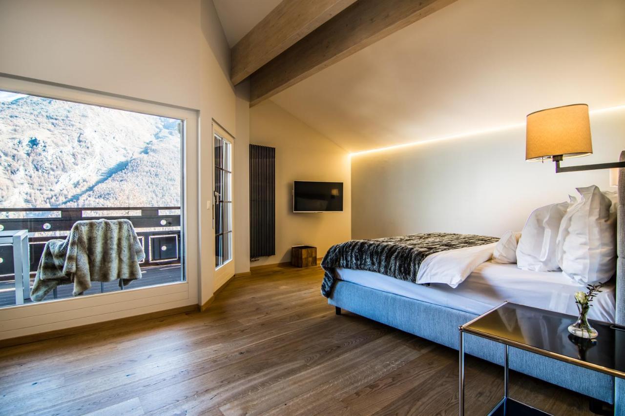 Waldhotel Fletschhorn Panoramic Retreat In Saas Fee Luaran gambar